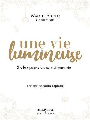 cover image of une vie lumineuse